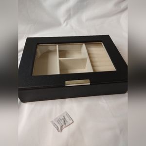 New Leather Jewelry Organizer Box